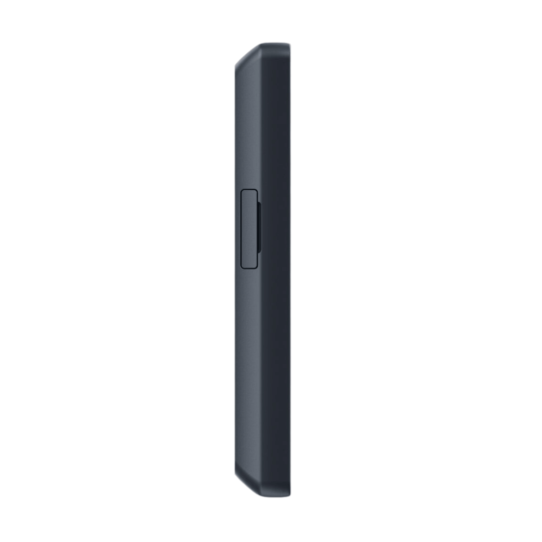 Keystone 3 Pro Black crypto hardware wallet, showing the side only.
